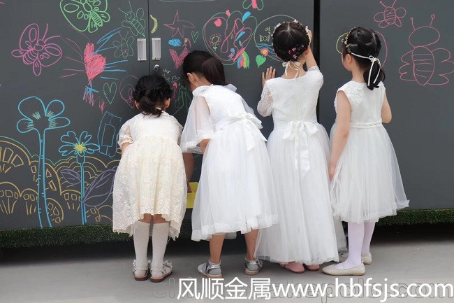 幼儿园涂鸦柜、户外涂鸦收纳柜